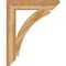 Ekena Millwork Thorton Slat Rough Sawn Bracket, Western Red Cedar, 6"W x 34"D x 42"H BKT06X34X42THR06RWR - alternate 3